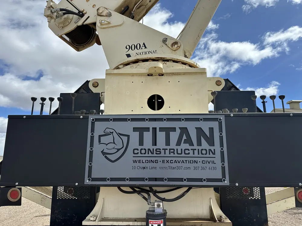 Titan Construction safety practices on a job site